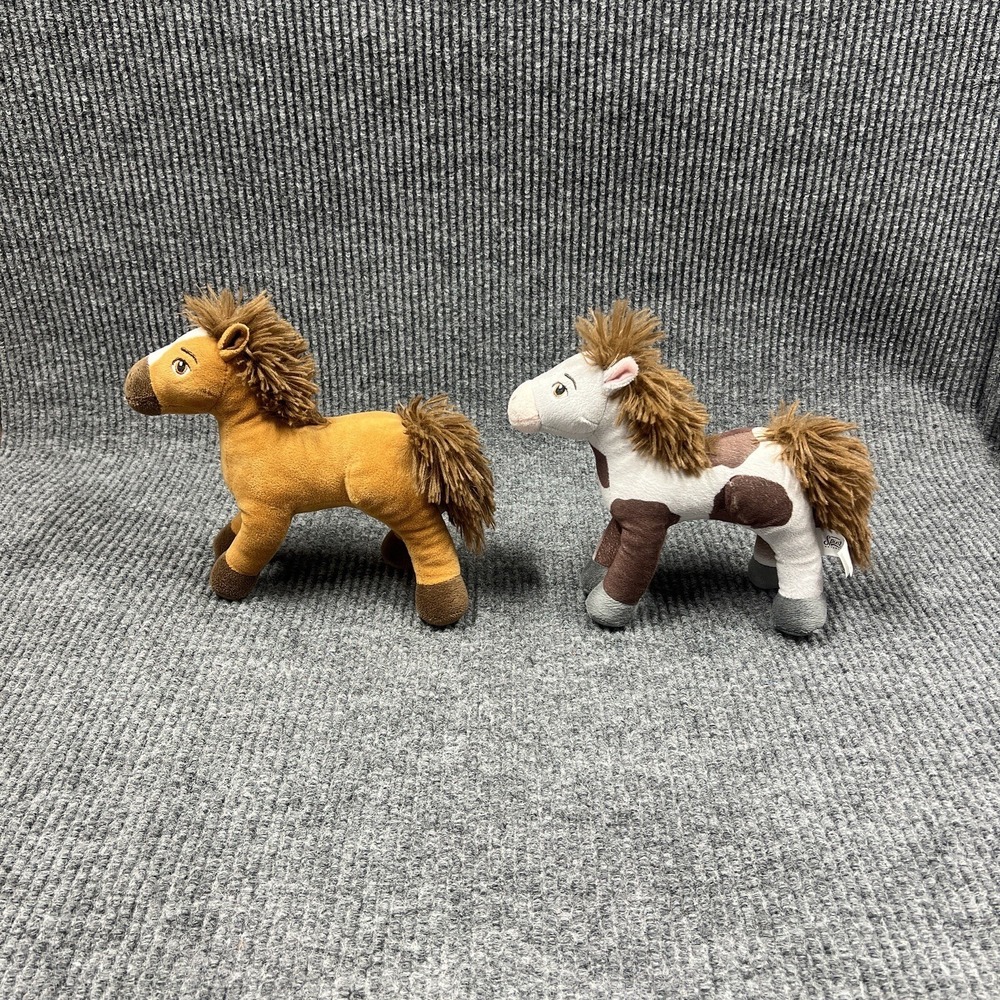 DreamWorks Spirit 10" Horse Pony Plush UNTAMED & RIDING FREE Stuffed Animals Toy